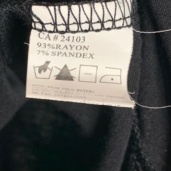 Red Coral Black Rosette Dress - Picture 5 of 7